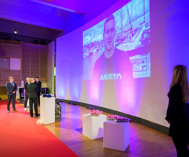 TalTech sportlase topeltkarjääri stipendiaadi Juuso Roihu videotervitus Arngufondi stipendiumiaktuse 2024 sügis