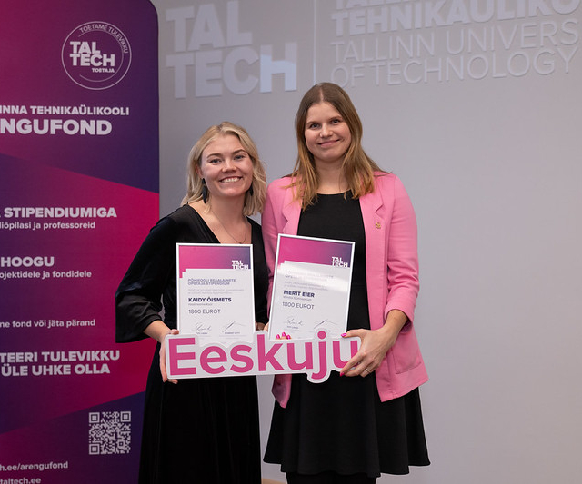 Arengufondi põhikooliõpetajate stipendiumi üleandmine. Pildi autor: Raimond Vink