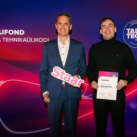 Mereakadeemia Lainelööjate stipendiumi stipendiaat 2026