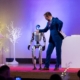 TalTech Arengufondi stipendiumiaktus_humanoid robot ja päevajuht Martin Paalits