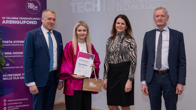 Põhikooli reaalõpetajate stipendiumi stipendiaat 2026. Foto: Raimond Vink