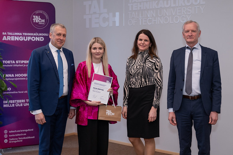 Põhikooli reaalõpetajate stipendiumi stipendiaat 2026. Foto: Raimond Vink